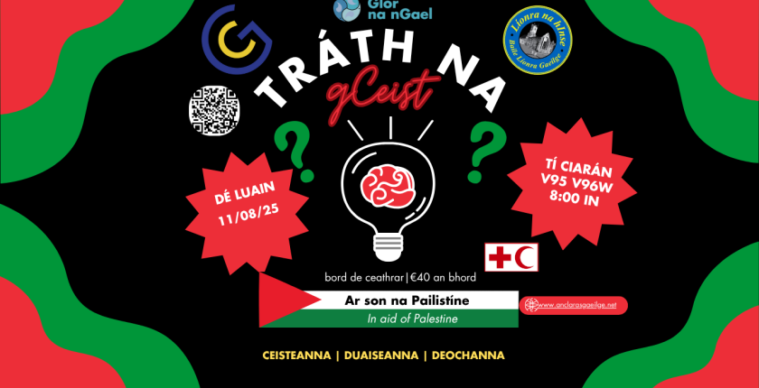 Tráth na gCeist - ar son na Pailistíne